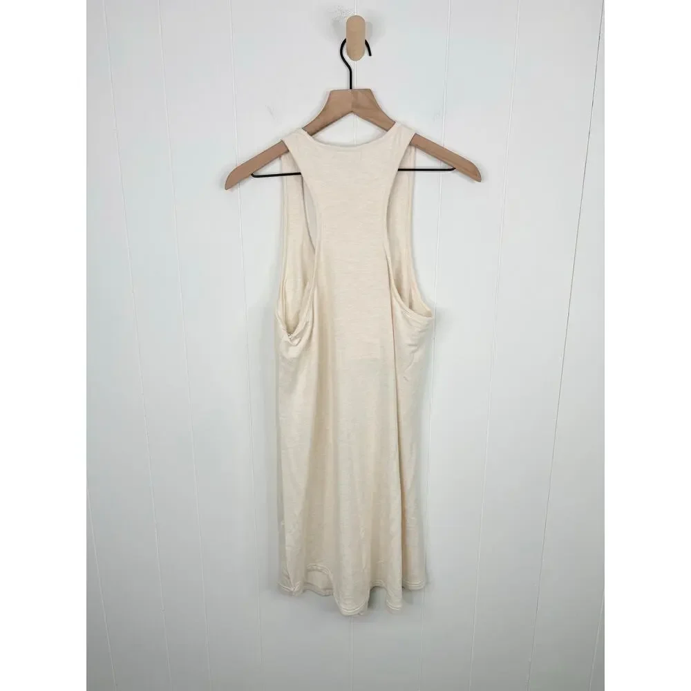 NWT PJ Salvage Essential Jammie Night Dress Large Oatmeal Sleepwear Lounge - Picture 6 of 9